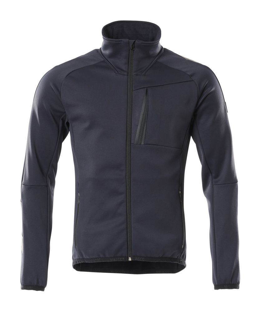 Fleecejacke UNIQUE Schwarzblau 3XL