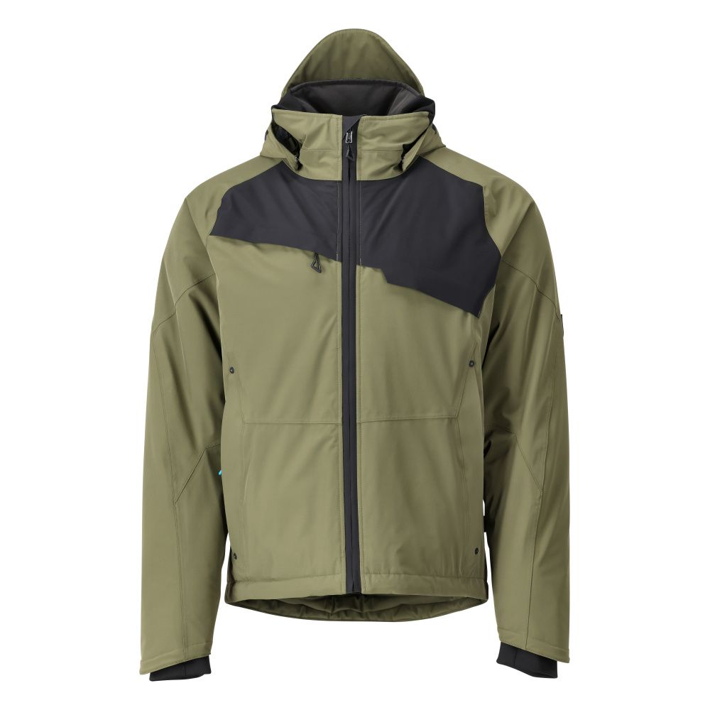 Winterjacke ADVANCED Moosgrün/Schwarz L