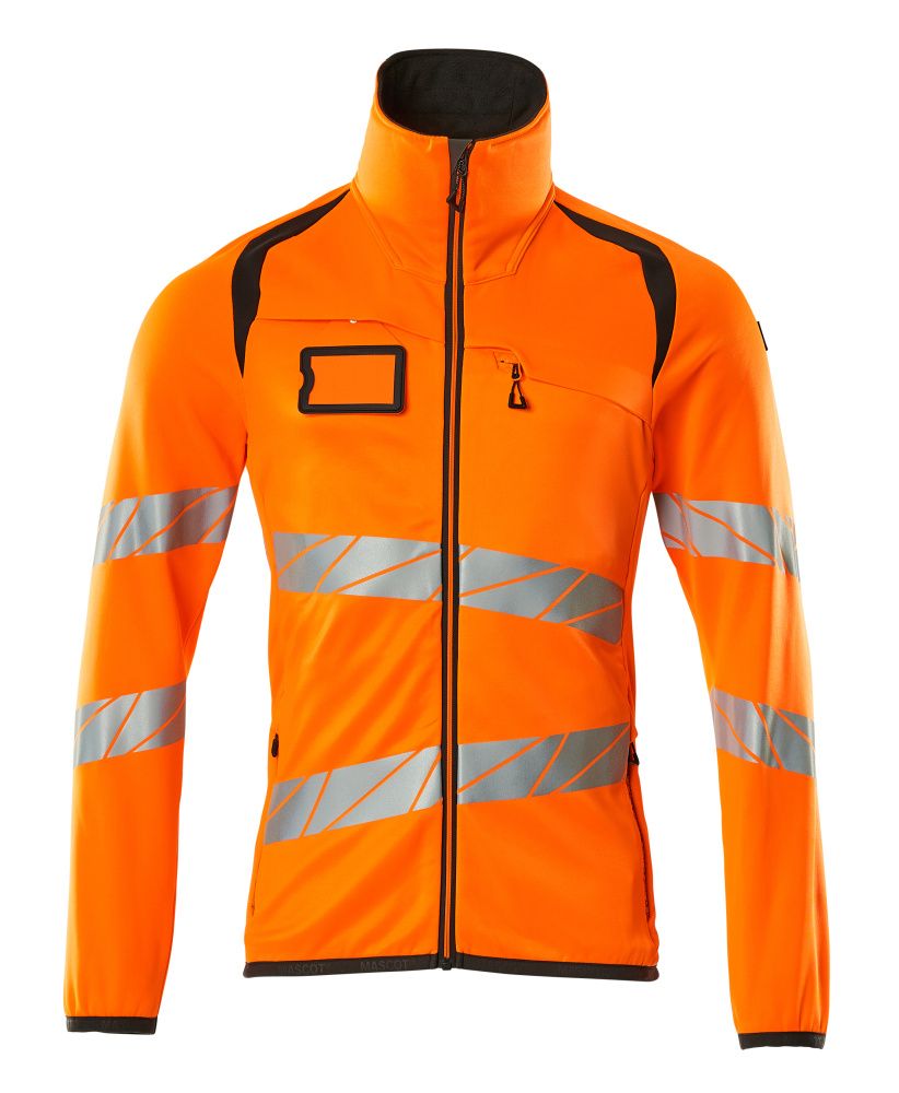 Fleecejacke ACCELERATE SAFE Hi-vis Orange/Dunkelanthrazit L