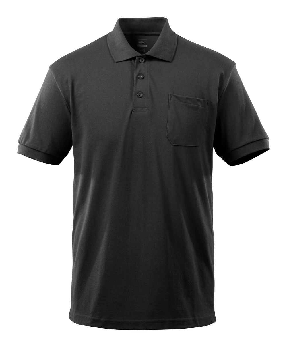 Polo-Shirt mit Brusttasche CROSSOVER Schwarz L