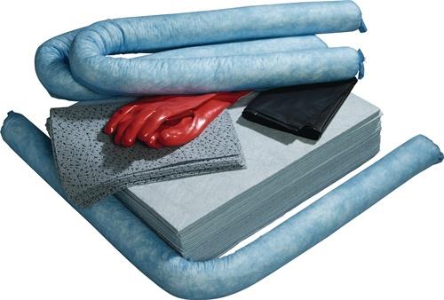 Notfallset Öl Inh.50-tlg.m.Handschuhen bindet b.max.50l TECWERK