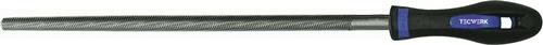 Werkstattfeile DIN 7261 L.150mm Q.6,3mm Hieb 2 Rund 2K-Ergo TECWERK