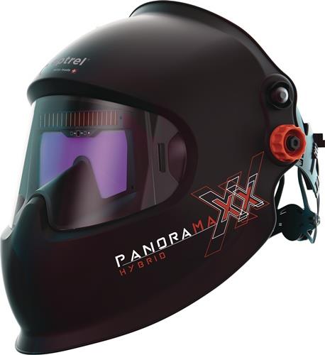 Laserhelm Panoramaxx Hybrid schwarz 50x100mm