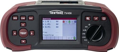 Installationsprüfgerät TV 456 z.Prüfung elektrischer Anlagen TESTBOY
