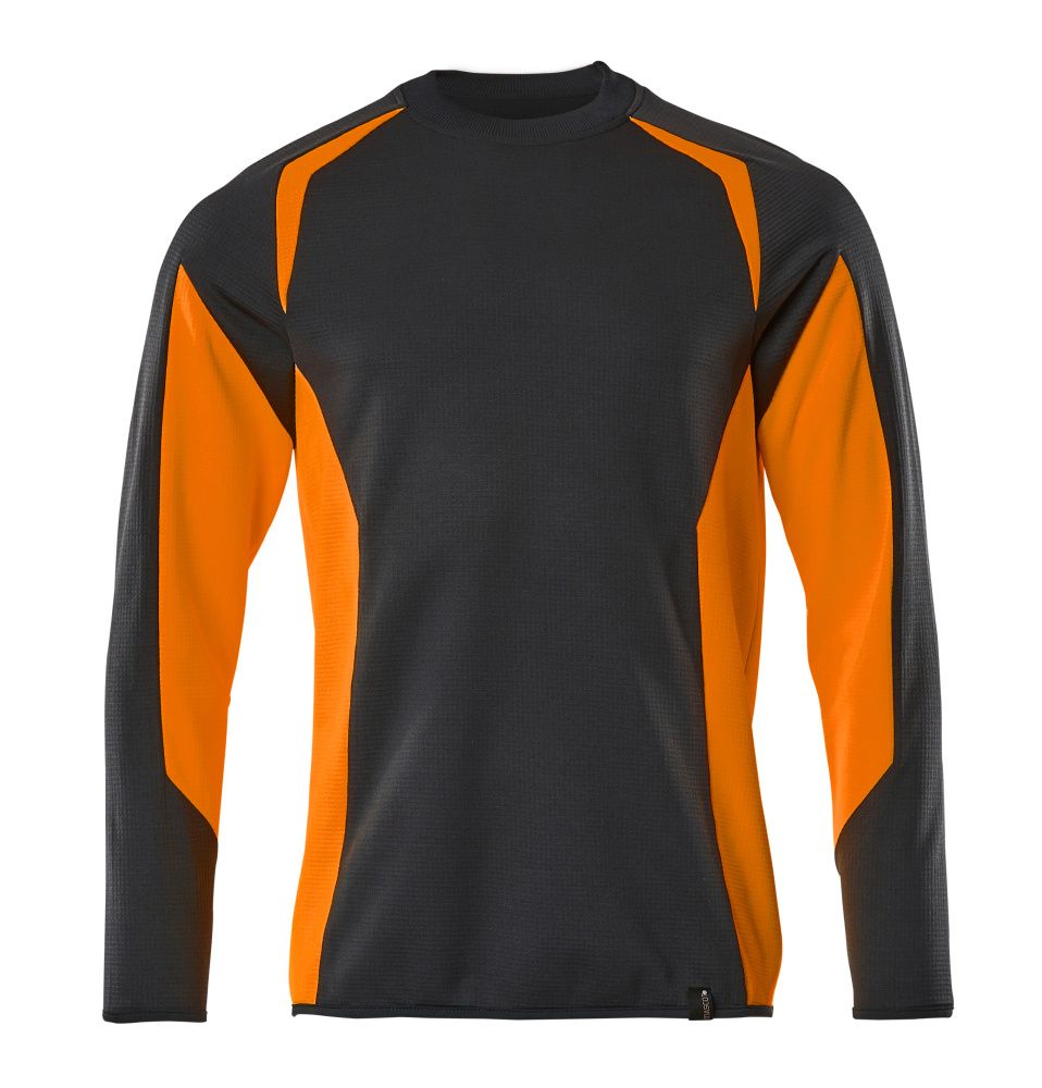 Sweatshirt ACCELERATE SAFE Schwarzblau/Hi-vis Orange 5XL