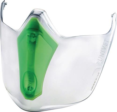 Visier 6x3 PC Visier:getönt einstellbares Belüftungssystem EN 166b,EN 170 UNIVET