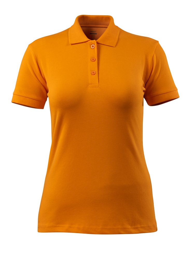 Damen-Passform Polo-Shirt CROSSOVER Hellorange 3XL