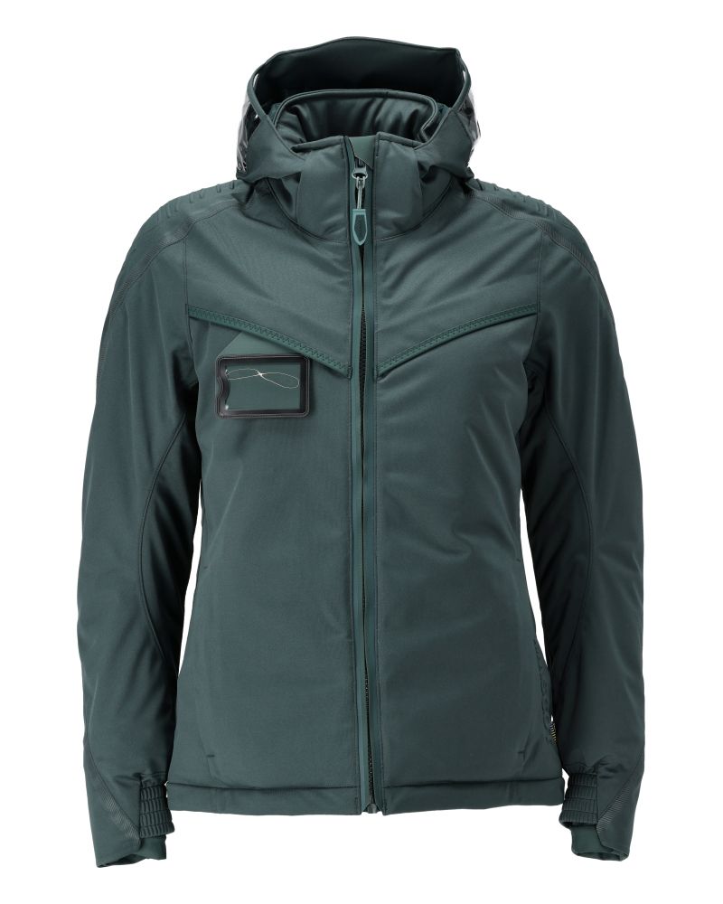 Damen-Passform Winterjacke CUSTOMIZED Waldgrün L