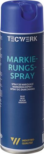 Markierungsspray blau 500ml Spraydose TECWERK