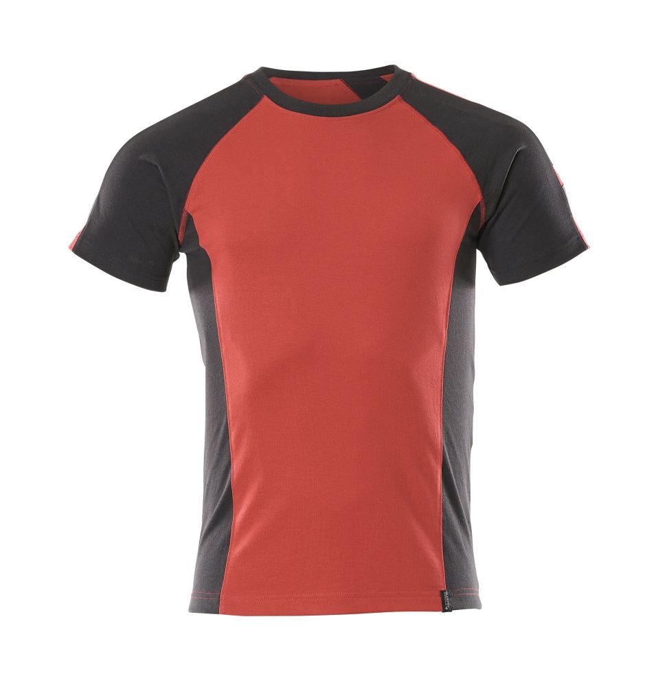T-Shirt UNIQUE Rot/Schwarz L