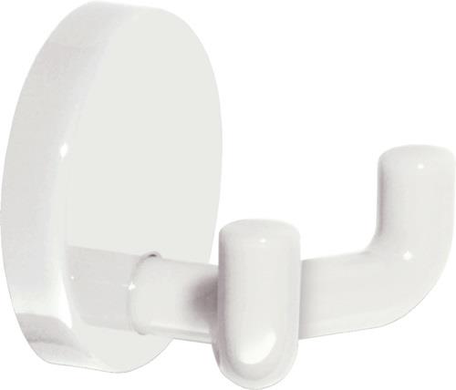 Doppelhaken 477.90.025 2 Hak.PA 95 felsgrau D.50mm A.43,5mm HEWI