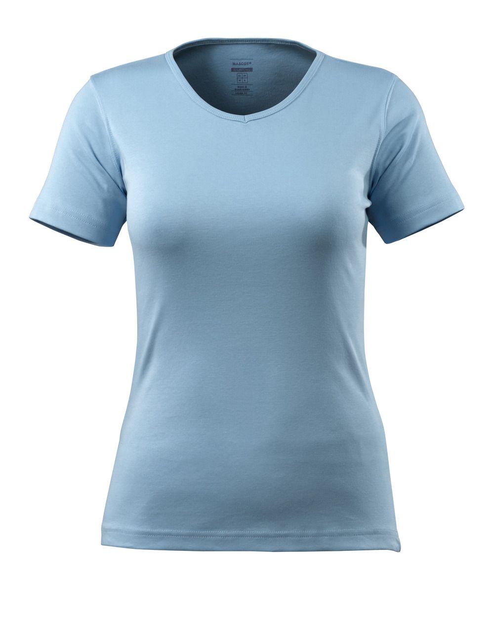 Damen-Passform T-Shirt CROSSOVER Hellblau S