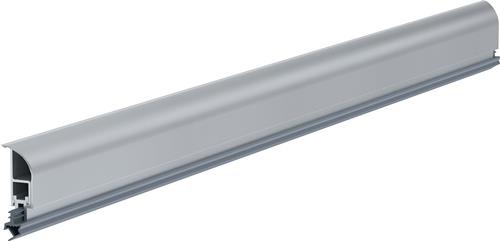 Türdichtung WE-Dicht fed. gel.L.2100mm B.10,3mm Alu.silber elox. H/M/Ku.-tür L/R