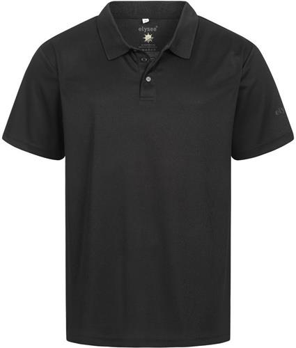 Herrenpoloshirt TINEO Gr.S schwarz ELYSEE