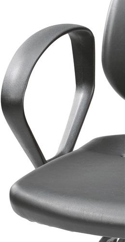 Armlehne Unitec f.Arbeitsdrehstuhl Ser.TECWERK,Unitec verstellb.schwarz BIMOS
