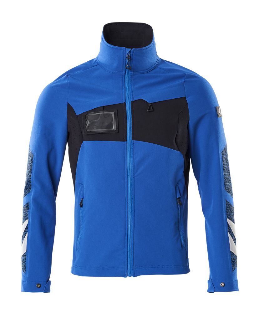 Jacke ACCELERATE Azurblau/Schwarzblau L