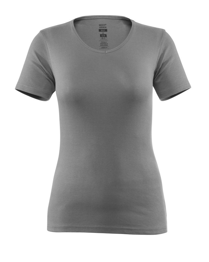 Damen-Passform T-Shirt CROSSOVER Anthrazit S