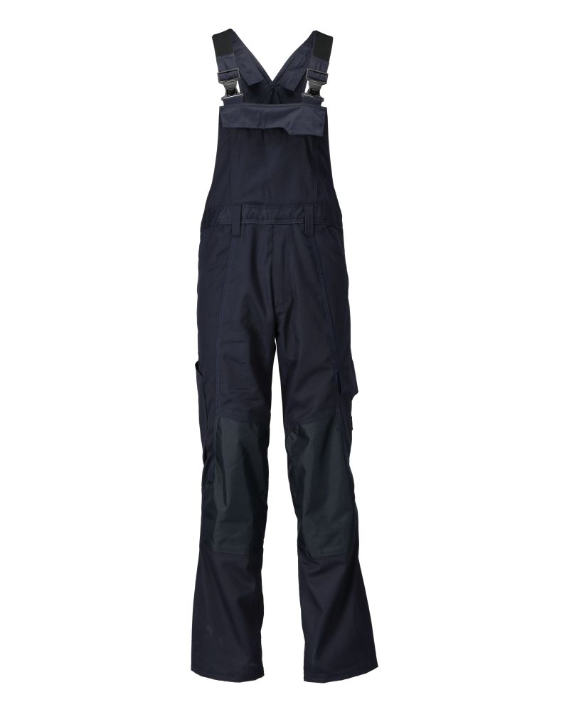Latzhose mit Knietaschen ACCELERATE Schwarzblau 76C52