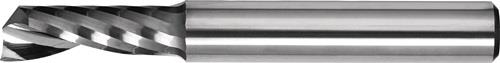 Einzahnfräser Typ W D.3mm VHM 25Grad HA Z.1 lang PROMAT