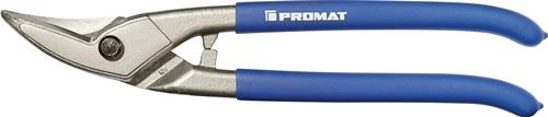 Lochschere Gesamt-L.250mm li.STA max.1mm VA max.0,5mm Qualitätsstahl Ku.-Überzug