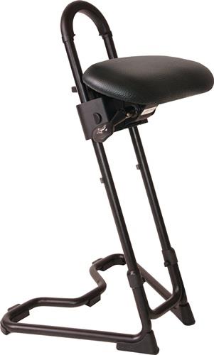 Stehhilfe Kunstleder Sitz-H.610-860mm STA schwarz MEY