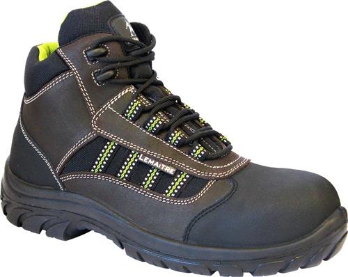 Sicherheitsstiefel Danube Gr.35 schwarz/braun Leder/Textileins. S3 SRC EN20345