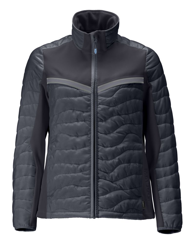 Damen-Passform Thermojacke CUSTOMIZED Schwarzblau L