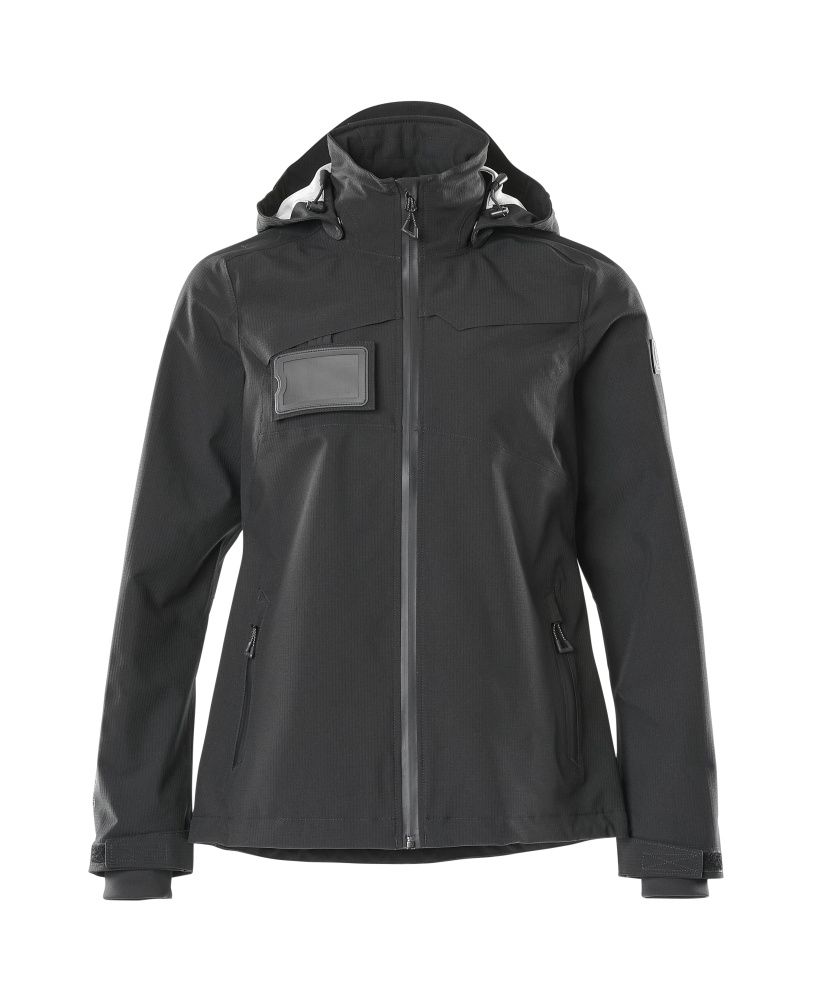Damen-Passform Hardshelljacke ACCELERATE Schwarz 3XL