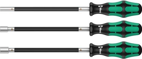 Schlauchklemmenschraubendrehersatz 391/3 3-tlg.Kraftform flex.WERA