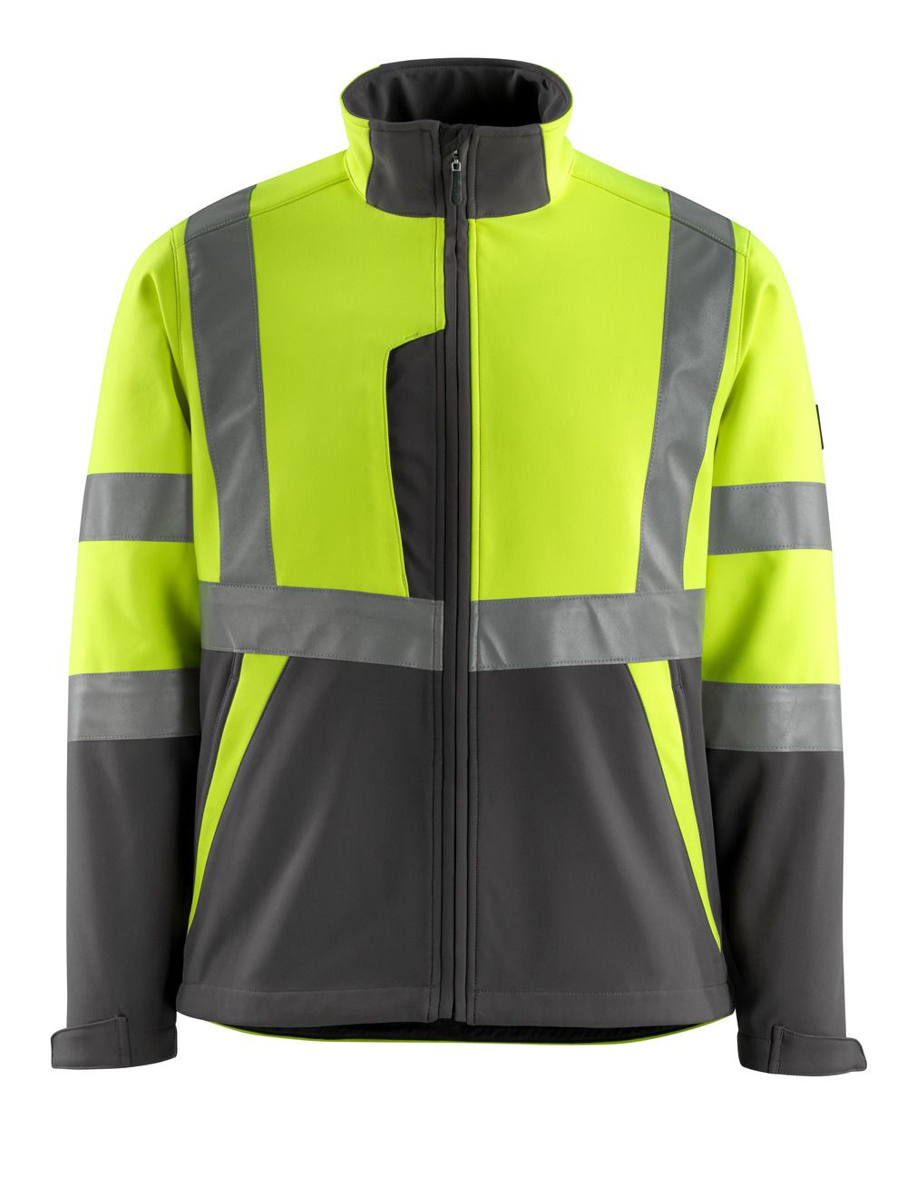Softshelljacke SAFE LIGHT Hi-vis Gelb/Dunkelanthrazit L