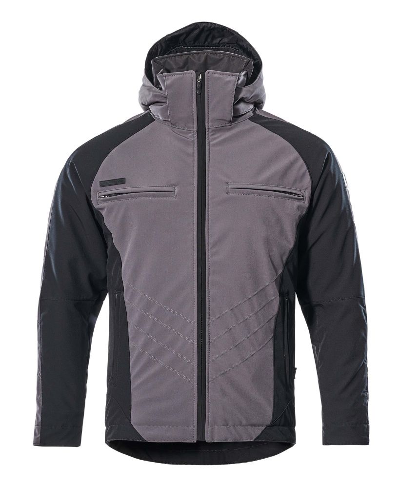 Winterjacke UNIQUE Anthrazit/Schwarz L