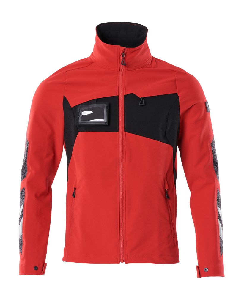 Jacke ACCELERATE Verkehrsrot/Schwarz L