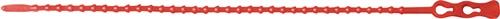 Kabelbinder CLICKTIE L.240mm B.3,8mm PE rot 100St./Btl.SAPISELCO