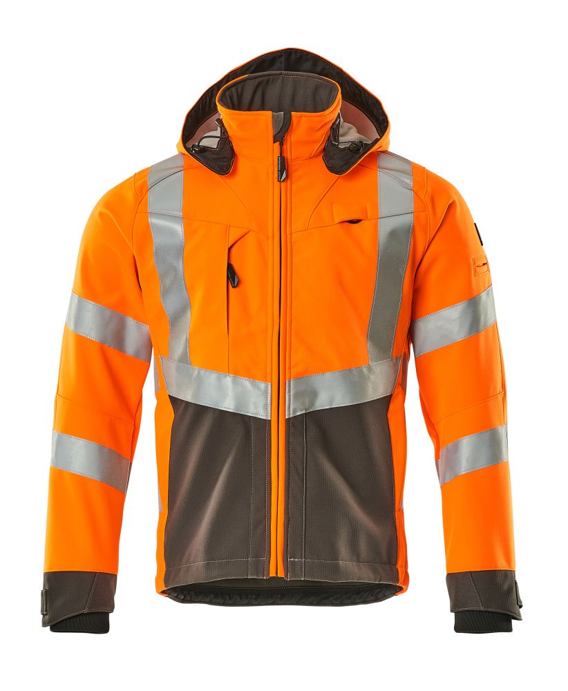 Softshelljacke SAFE SUPREME Hi-vis Orange/Dunkelanthrazit L