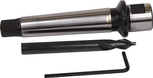 Aufnahmeschaft MK 2 m.Zentrierbohrer HM-Lochsägen 31-100mm TECWERK