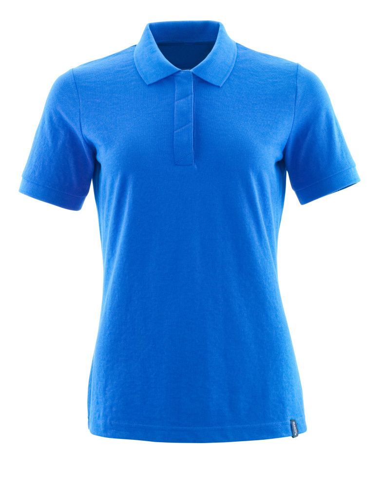 Damen-Passform Polo-Shirt CROSSOVER Azurblau 2XLONE