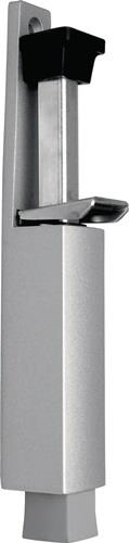 Türfeststeller 3837 0060 22 Zinkdruckg.silber lack.Hubh.60mm Türmontage DENI