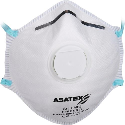 Atemschutzmaske FFP 2/V NR D m.Ausatemventil ASATEX