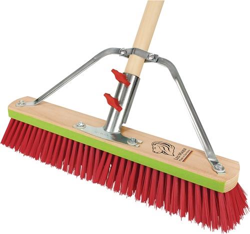 Besen LM Bulldozer Elastonborsten,HO L.450mm m.Stielhalter PEGGY PERFECT