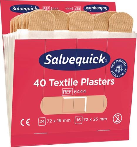 Pflasterstrips Salvequick elastisch 6 Nachfüllpack je 40 St.SALVEQUICK