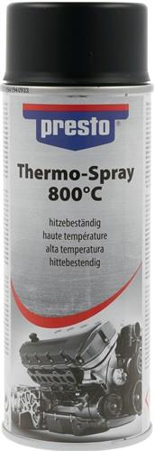 Thermo-Lackspray Profi 800GradC schwarz 400 ml Spraydose PRESTO