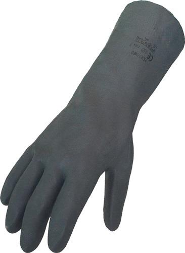 Chemiehandschuh Gr.10 schwarz EN 388,EN 374 PSA III ASATEX