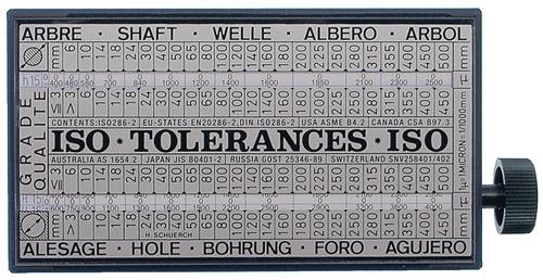 ISO-Toleranzschlüssel Tolerator B60xT30xH110mm TECWERK