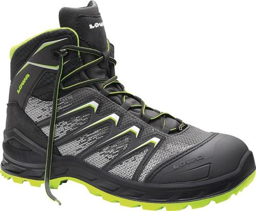 Sicherheitsstiefel Larrox Work GTX grey Mid Gr.40 grau/grün S3 CI/HI/HRO/SR