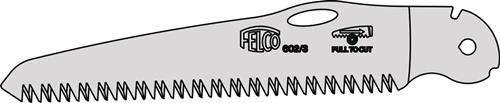 Ersatzsägeblatt 602/3 Blatt-L.160mm FELCO