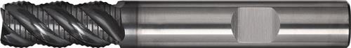 Schaftfräser DIN 6527L Typ HR D.10mm Einsatz-L.-mm VHM TiAlN HB Z.4 lang TECWERK