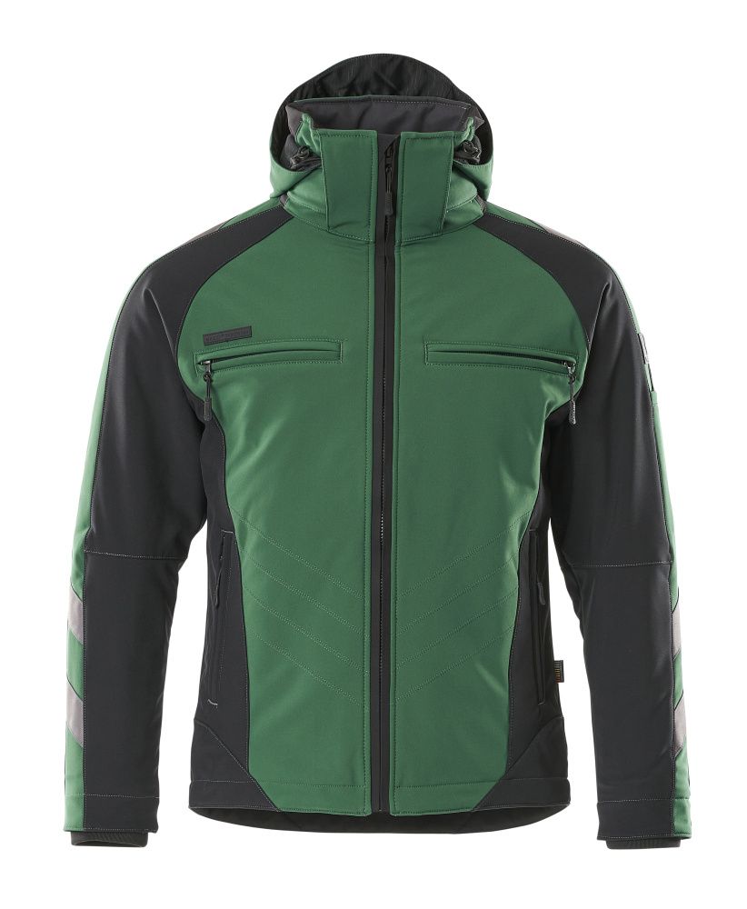 Winterjacke UNIQUE Grün/Schwarz L