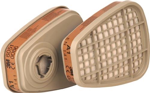 Gasfilter 6051 EN143:2000 A1 f.Ser.6000 3M