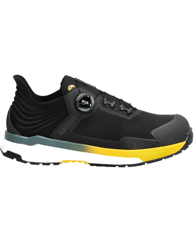 Sicherheitsschuhe FOOTWEAR CUSTOMIZED Schwarz/Sonnengelb 0840