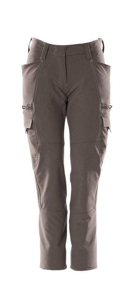 Damen-Passform DIAMOND Hose mit Schenkeltaschen ACCELERATE Dunkelanthrazit 76C34